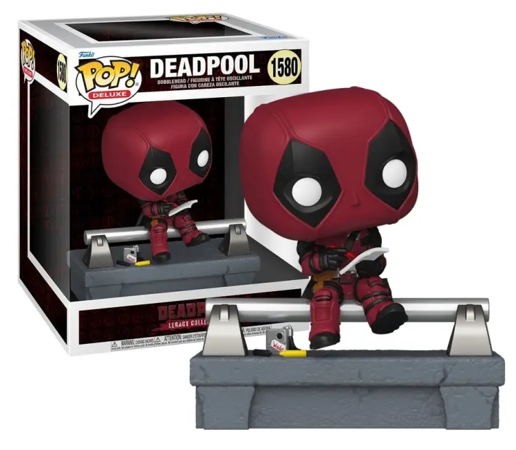Funko - DEADPOOL - POP Deluxe N° XXX - Deadpool on bridge