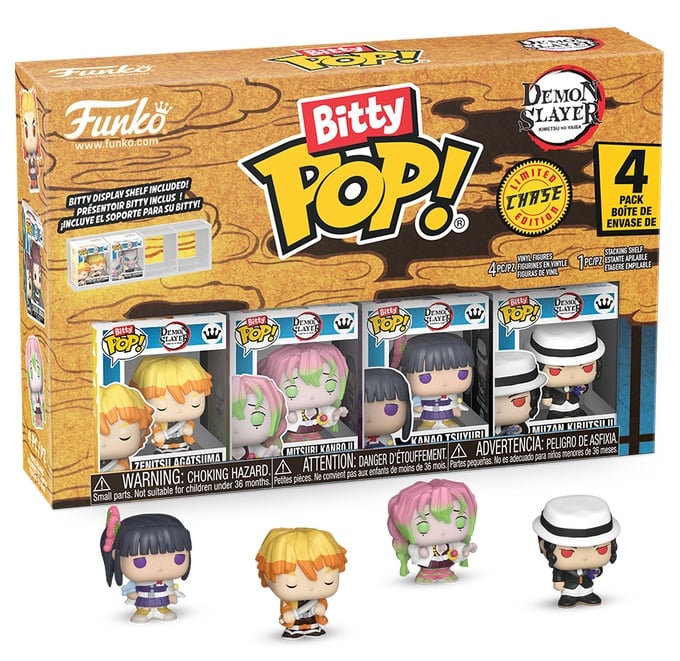 Funko - DEMON SLAYER - Bitty Pop 4 Pack 2.5cm - Zenitsu