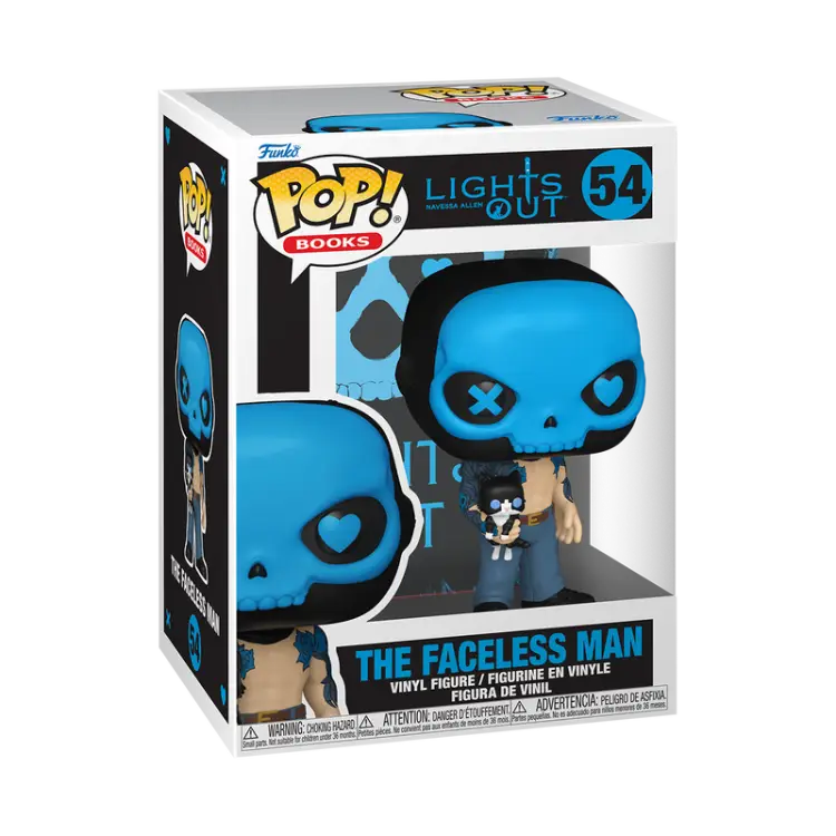 Funko - INTO THE DARKNESS - POP Books N° 54 - The Faceless Man