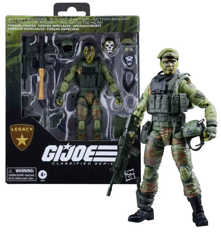 Hasbro - G.I. JOE - Special Forces - Fig. Classified Series Legacy Collec. 15cm