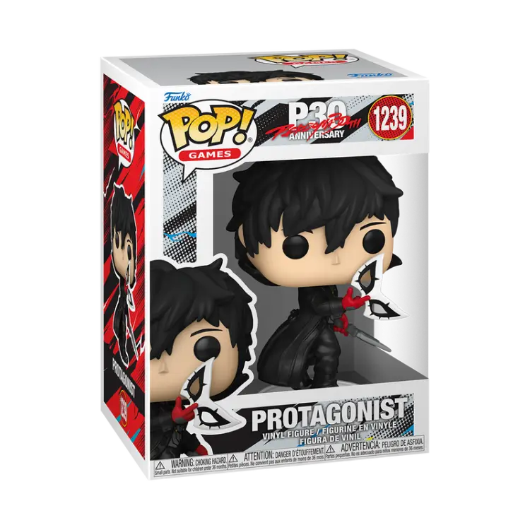 Funko - PERSONA 5 ROYAL - POP Games N° 1239 - Protagonist