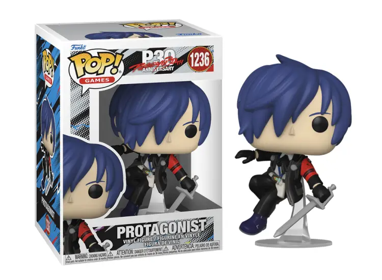 Funko - PERSONA 3 - POP Games N° 1236 - Male Protagonist