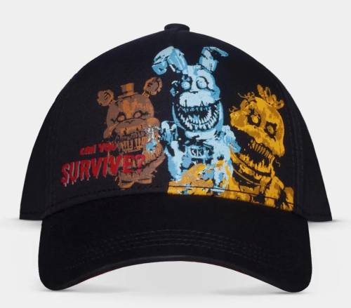 Difuzed - FIVE NIGHTS AT FREDDY'S - Can you survive - Adjustable Cap