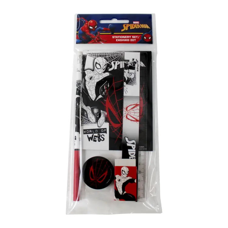 Vamos - SPIDER-MAN - Stationery Set - 5pc.