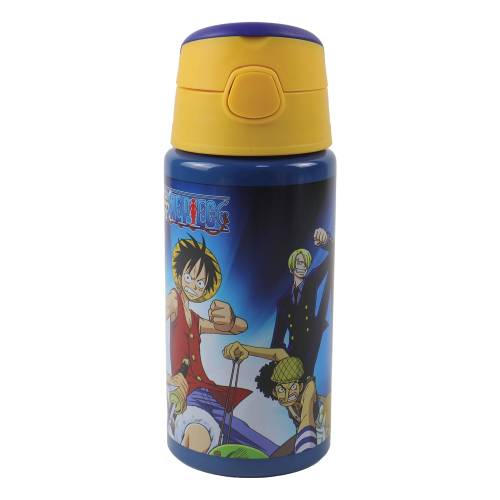 Vamos - ONE PIECE - Aluminium Canteen Flip 500ml with straw