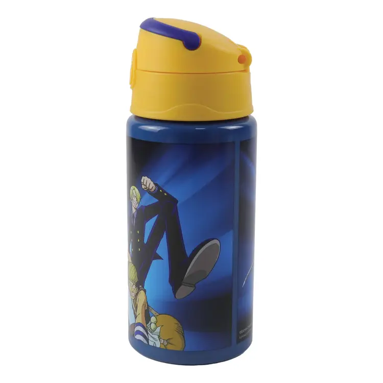 Vamos - ONE PIECE - Aluminium Canteen Flip 500ml with straw