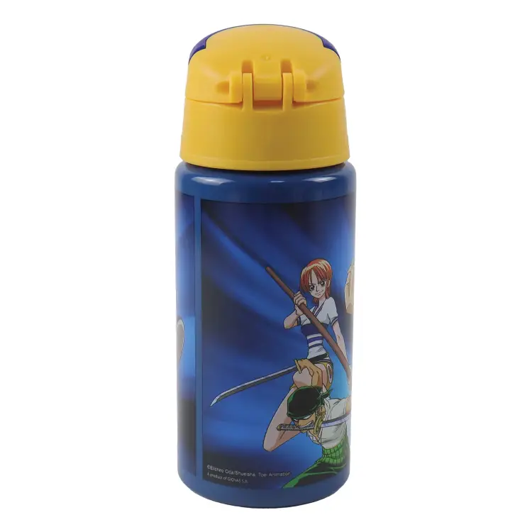 Vamos - ONE PIECE - Aluminium Canteen Flip 500ml with straw