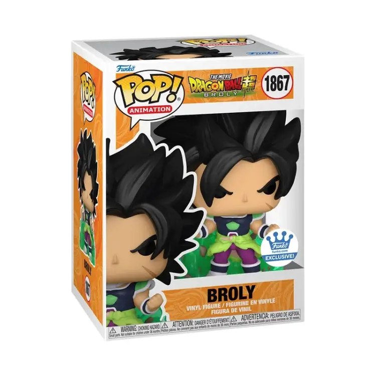 Funko POP! Dragon Ball Super -  Broly Funko EX #1867