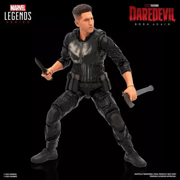 DAREDEVIL BORN AGAIN - Punisher - Figurka Legends Series 15cm