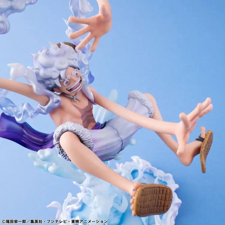 Megahouse - ONE PIECE - Monkey D. Luffy "Gear 5" - Statue P.O.P. 26cm