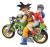 Megahouse - DRAGON BALL Z - Son Goku & Chichi - Statue Desktop Real McCoy 15cm