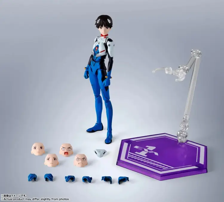 Bandai Tamashii Nations - EVANGELION - Shinji Ikari - Figure S.H. Figuarts 15cm