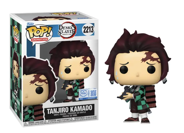 Funko - DEMON SLAYER - POP Animation N° 2213 - Tanjiro w/Crow