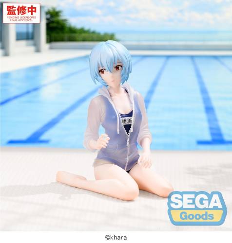 Sega Goods - EVANGELION - Rei Ayanami School Swimsuit - Figure Yumemirize 13cm