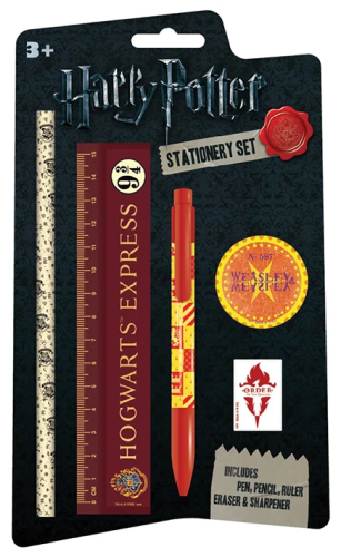 HARRY POTTER - Zestaw artykułów piśmiennych