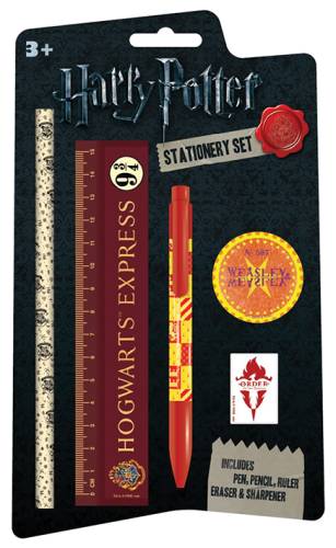 HARRY POTTER - Zestaw artykułów piśmiennych