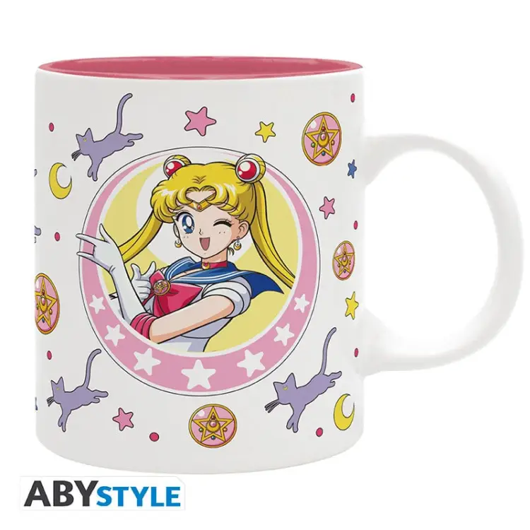 SAILOR MOON - Kubek 320ml - Sailor Moon & Luna