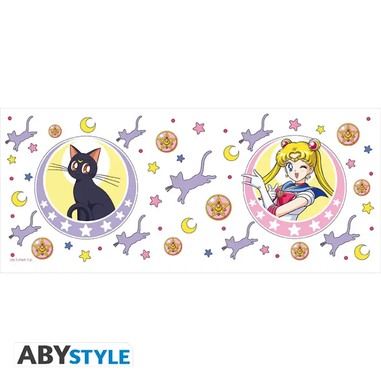 SAILOR MOON - Kubek 320ml - Sailor Moon & Luna