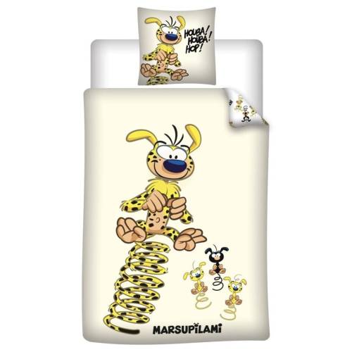 AyMax - MARSUPILAMI - Duvet Cover 140x200cm + 65x65cm