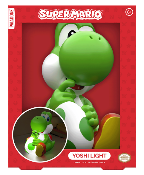 Paladone - SUPER MARIO - Yoshi - GloBuddie Light 15cm