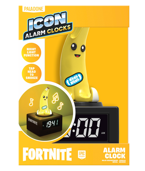 Paladone - FORTNITE - Peely - Alarm Clock 16.5cm