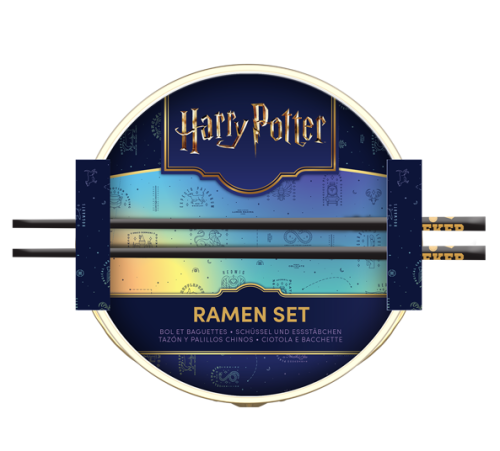 Paladone - HARRY POTTER - Golden Snitch - Ramen bowl with chopsticks