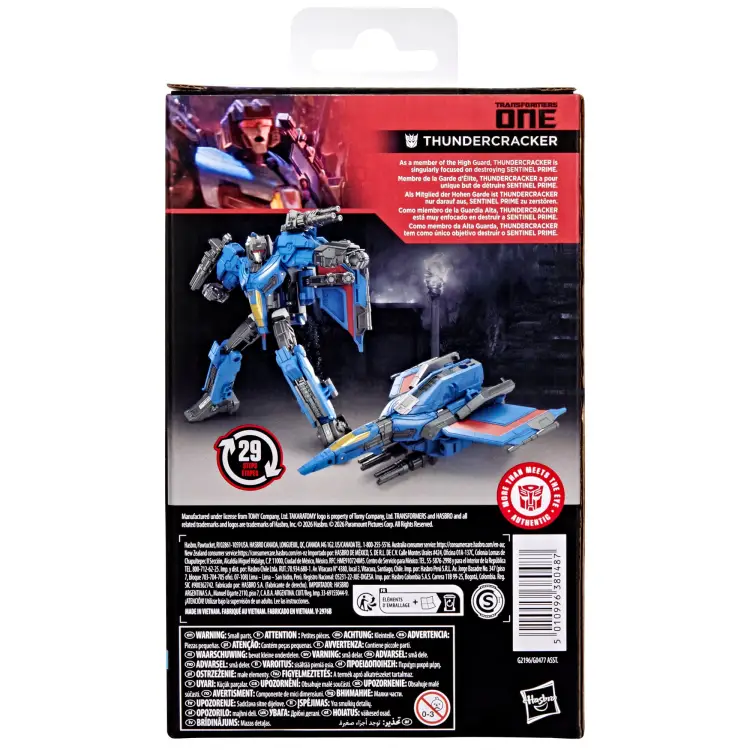 Hasbro - TRANSFORMERS ONE - Thundercracker - Figure Studio Series 13cm