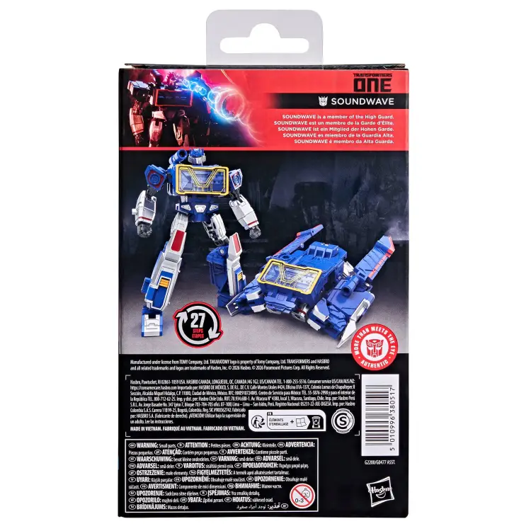 Hasbro - TRANSFORMERS ONE - Soundwave - Figure Studio Series 13cm