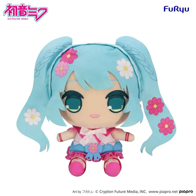 Furyu - HATSUNE MIKU - Cosmos - Big Plush Toy Kyurumaru 27cm