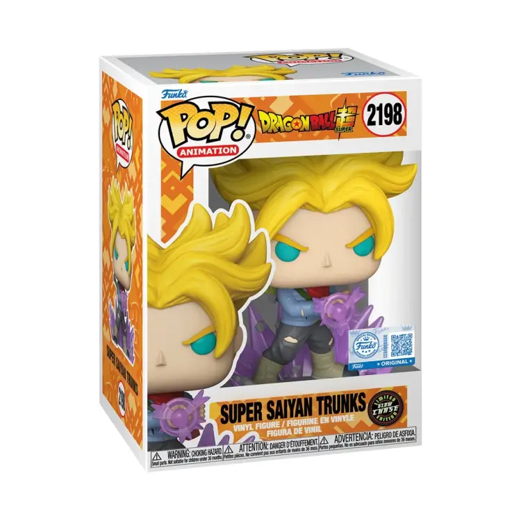 Funko POP! Dragon Ball Super - chase Super Saiyan Trunks #2198