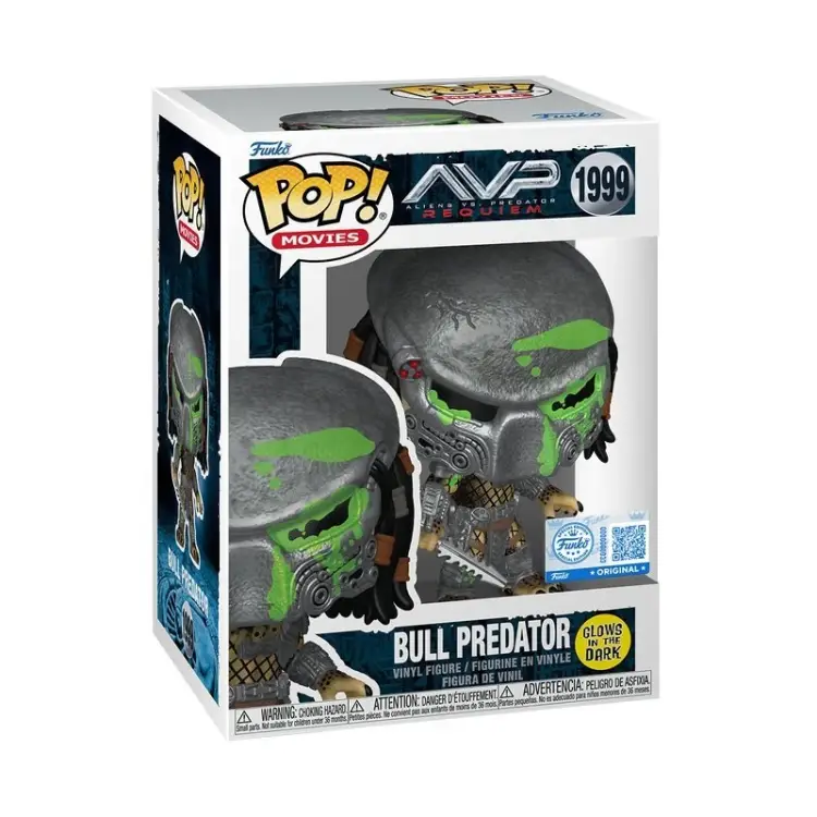 Funko POP! PREDATOR - Bull Predator #1999 GITD
