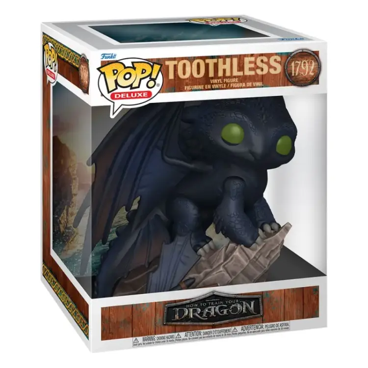 Funko POP! How to Train Your Dragon  - Toothless 16 cm (Deluxe)