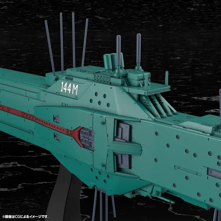 Kotobukiya Legend of the Galactic Heroes - Flagowiec Hyperion Floty 13. Aliansu Planet Wolnych Model Plastikowy 1/3000 31 cm