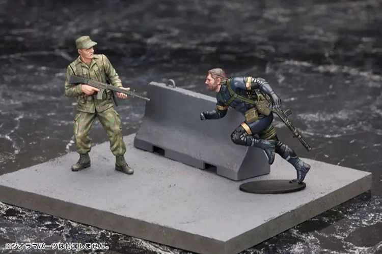 Kotobukiya Metal Gear Solid V - Zestaw Ground Zeros - Model Plastikowy 1/35