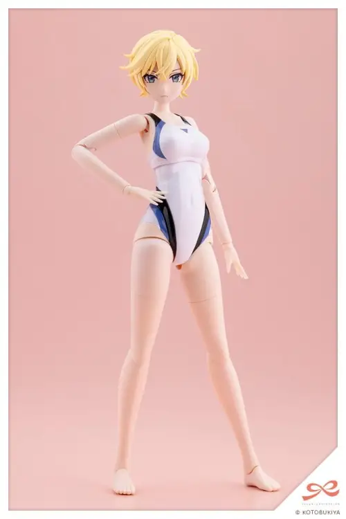 Kotobukiya - Rui Saotome - Touou High School Competitive Swimsuit Dreaming Style White Dolphin Figurka 1/10