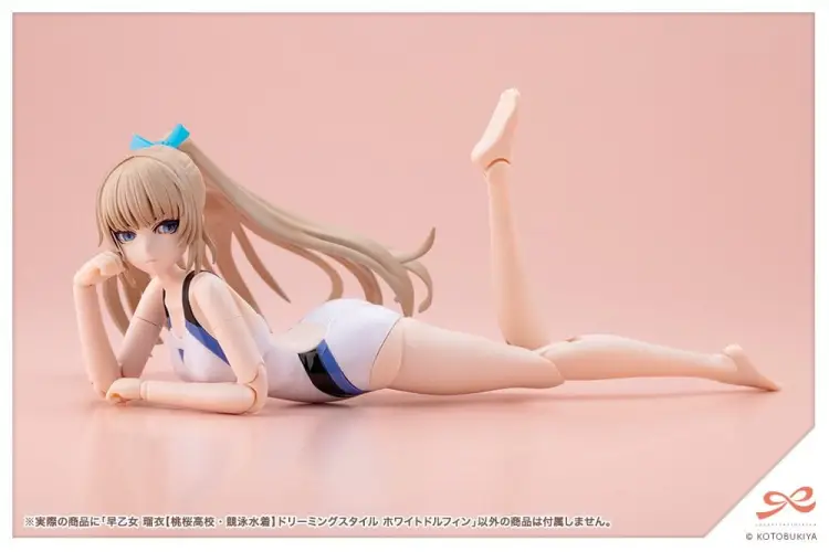Kotobukiya - Rui Saotome - Touou High School Competitive Swimsuit Dreaming Style White Dolphin Figurka 1/10