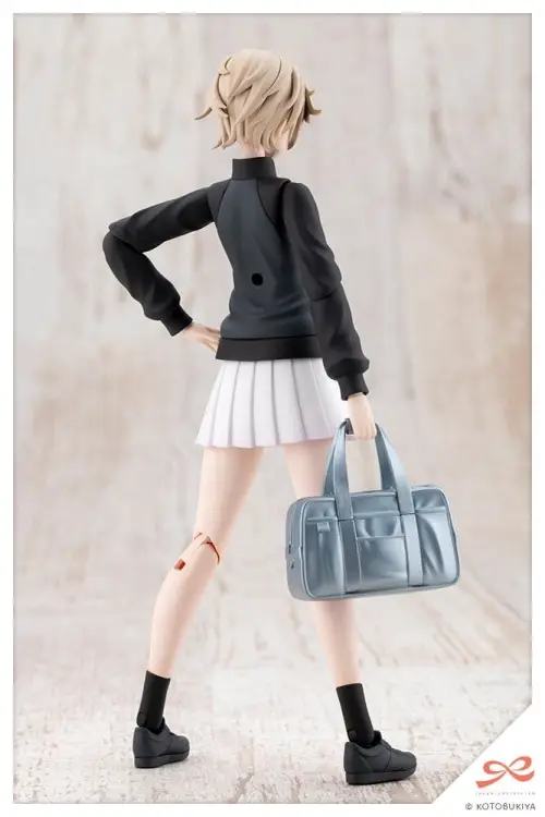 Kotobukiya Touhou Project - Rui Saotome - Sousai Shojo Teien Plastic Model Kit High School Tracksuit Dreaming Style Midnight Onyx 1/10