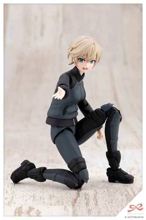 Kotobukiya Touhou Project - Rui Saotome - Sousai Shojo Teien Plastic Model Kit High School Tracksuit Dreaming Style Midnight Onyx 1/10