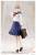 Kotobukiya Touhou Project - Rui Saotome - Sousai Shojo Teien Plastic Model Kit High School Tracksuit Dreaming Style Midnight Onyx 1/10