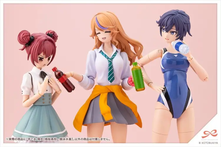Kotobukiya Sousaishojoteien - Rui Saotome - Figurka 1/10 Touou High School Competitive Swimsuit 16 cm