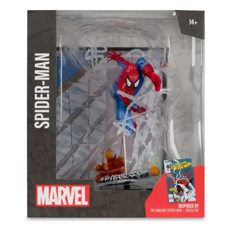 McFARLANE - Marvel - 1/10 Spider-Man (The Amazing Spider-Man #302) 17 cm