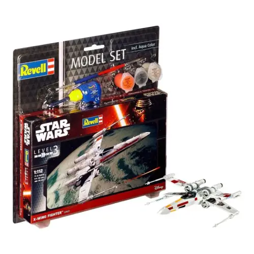Model Revell Star Wars - 1/112 Model Set X-Wing Fighter 11 cm