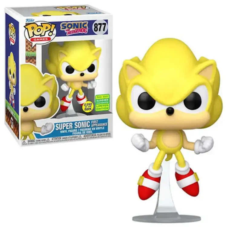 Funko POP! Sonic the Hedgehog gitd - Super Sonic #877