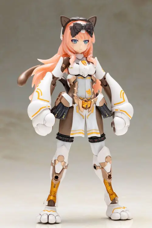 Kotobukiya Frame Arms Girl - Durga - Plastic Model Kit Calico Cat Armor Ver. 16 cm