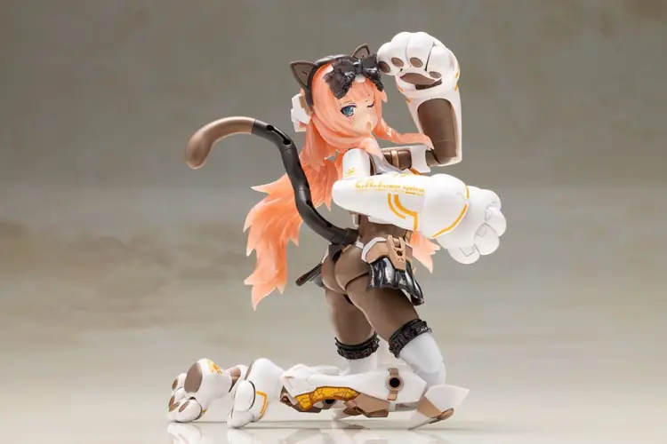 Kotobukiya Frame Arms Girl - Durga - Plastic Model Kit Calico Cat Armor Ver. 16 cm