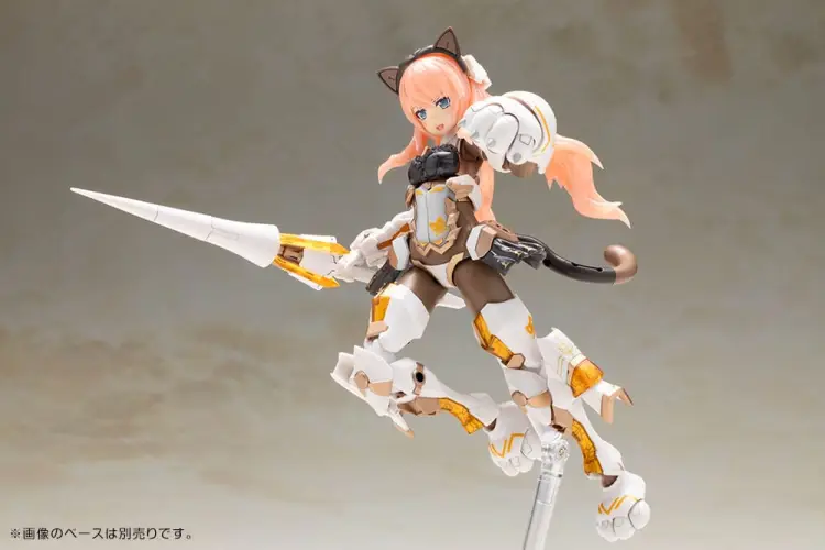 Kotobukiya Frame Arms Girl - Durga - Plastic Model Kit Calico Cat Armor Ver. 16 cm