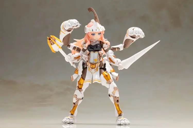 Kotobukiya Frame Arms Girl - Durga - Plastic Model Kit Calico Cat Armor Ver. 16 cm