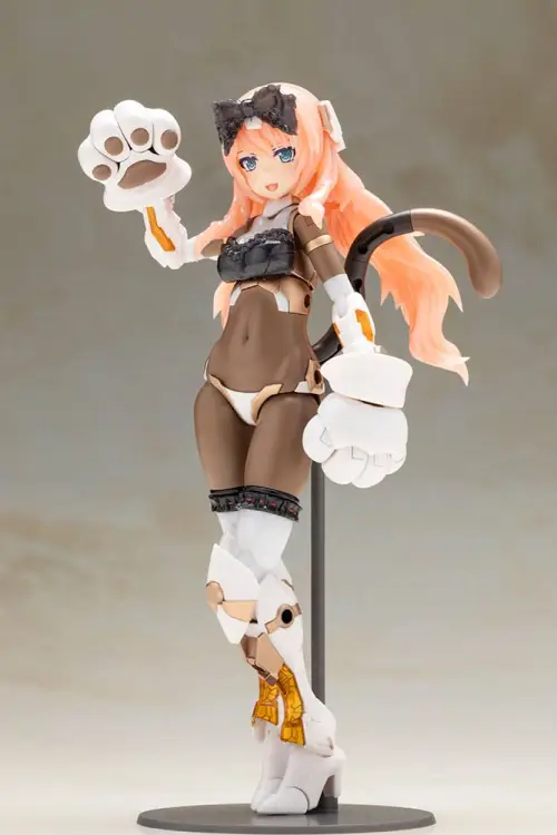 Kotobukiya Frame Arms Girl - Durga - Plastic Model Kit Calico Cat Armor Ver. 16 cm
