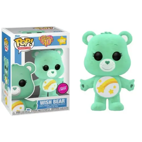 Funko POP! Care Bears - Wish Bear Chase Flocked 1207