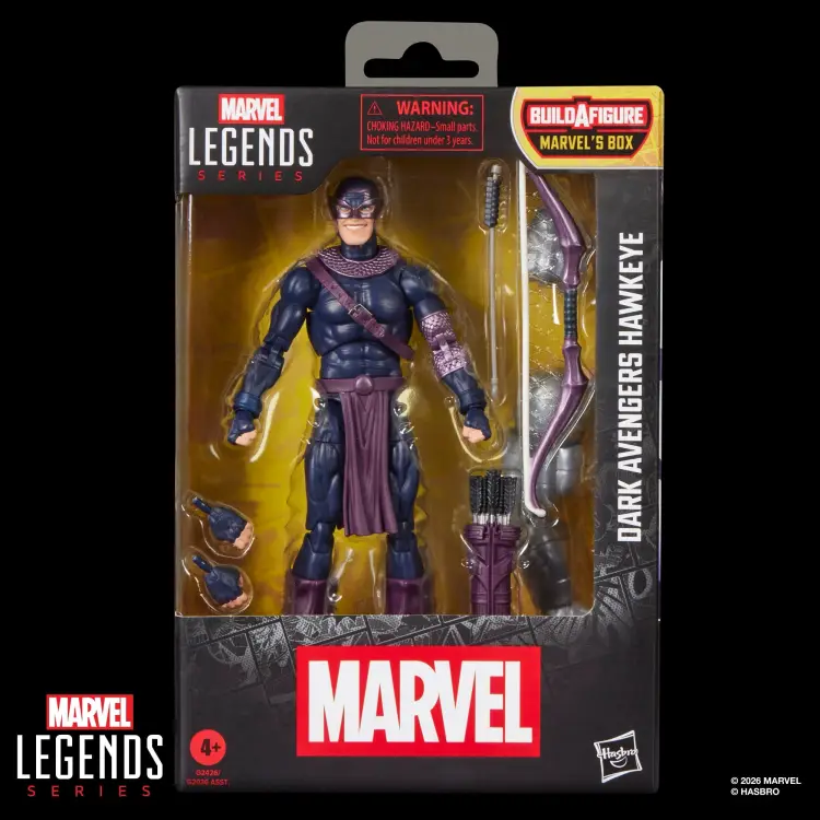Hasbro - MARVEL - Dark Avengers Hawkeye - Figure Legends Series 15cm